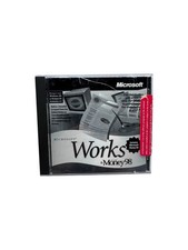 Vintage 1997 Microsoft Works & Money 98 CD-ROM Sealed  picture