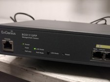 1X EnGenius ECS1112FP • 8-Port Gigabit L2+ PoE+ Switch • 2× GbE Uplink Ports picture
