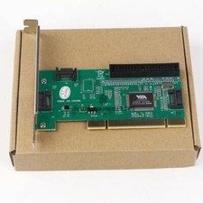 ONE NEW 3 SATA+1 Port IDE to PCI RAID Card Controller Adapter VIA VT6421A picture
