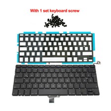 New Hungary Hungarian Keyboard + Backlight For Macbook Pro 13