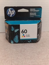 HP 60 Tri-Color Ink Cartridge CC643WN Exp 5/2022 picture