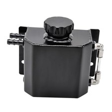 Radiator Coolant Overflow Tank Aluminum, Universal Overflow Reservoir Tank, picture