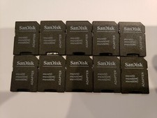 Genuine Samsung Micro SD to SD HC SDHC Memory Card TF Adapter - NEW (LOT OF 10) picture