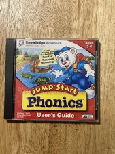 JumpStart  Phonics Vocabulary Spelling(CD-Rom PC, 1997) picture