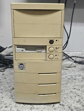 Vintage Baby AT Desktop 4DMS-HL3G Socket 3 FPM w/Pentium Overdrive VLB ISA Power picture