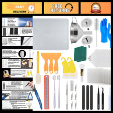 52 Pcs 3D Printing Resin Tool Kit - Stainless Steel Filter, Scraper, Tweezers & picture