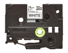 Brother Flexible Laminated Tape for Label Maker TZE-FX241 18MM X 8M picture