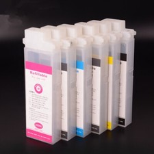 6PCS Empty Refillable Ink Cartridge With Chip For Canon TM-200 205 300 305 picture