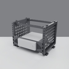 10 Inch Rack Mount 1.5U for UGREEN NASync DXP480T Plus NVMe NAS Homelab PETG picture