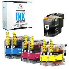 7PK Compatible CMYi LC209 LC205 Ink Cartridges Combo fits Brother MFC-J5620DW picture