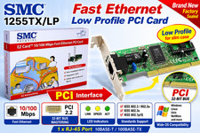 Vintage SMC Low Profile PCI Fast Ethernet LAN Adapter 10/100 RJ45 New Sealed picture