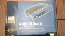 Linksys Etherfast Cable/DSL Router With 4 Port Switch Wired Model BEFSR41 picture