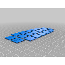 Open DSKY Key Caps 3D-Printed picture