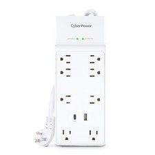 CyberPower 6ft P806UC15 8 Outlets 2 USB Ports Surge Protector picture