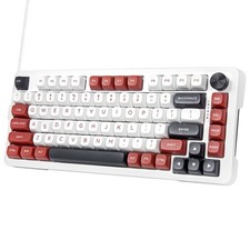E-YOOSO 75% RGB Wired Mechanical Gaming Keyboard Gasket Structure Knob Control picture
