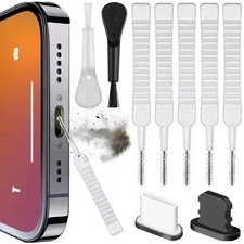 Mobile Phone Speaker Dust Removal Cleaner Kit Phone charger port cleaner 13pcs picture