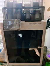 Bambu Lab X1 Carbon + AMS Combo | ONLY 409 HOURS | Extra CryoGrip Plate picture