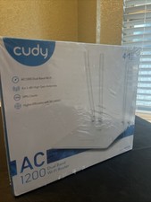 Cudy WR1200 AC1200 Dual-Band Wi-Fi Router 867Mbps MU-MIMO VPN 4 LAN Ports White picture