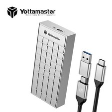 Yottamaster M.2 NVME SSD Enclosure 40 Gbps USB 4 Type-C Fit For 2280 NVMe SSD picture
