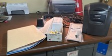 In Box AlphaCard PRO 100 ID Card Printer with Accessories picture