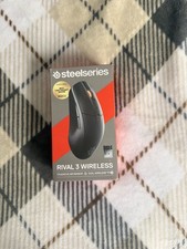 Steel Series Rival 3 Wireless Black Gaming Mouse Air Sensor picture