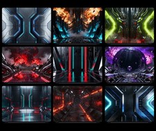Laptop Skin Vinyl Sticker 10 to 17 Inch Tablets Decals Gaming Technology Cover picture