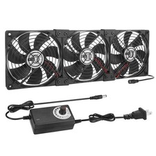 Big Airflow 3 x 120mm 14'' Computer Fan with AC Plug, 110V to 240V...  picture