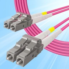 OS2,OM3,OM4 LC to LC Fiber Optic Cable Singlemode,Multimode Duplex LC UPC 1-100m picture
