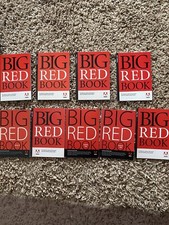 RARE Adobe Big Red Book -- 9 Volumes - 1998-2002 Vintage Spec Books picture