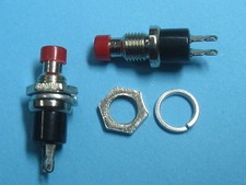 300 pcs Push OFF Red Cap SPST Mini Push Botton Momentary Switch 120V/6A 250V/3A picture