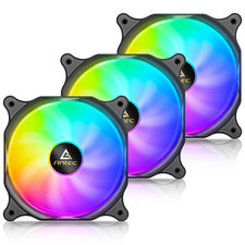 120Mm RGB Case Fans, 3 Packs RGB Fans, PC Fan, 4-PIN RGB, F12 Series picture
