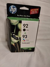 HP 92/93 Black/Tri-Color Standard Yield Ink Cartridge - Expired picture