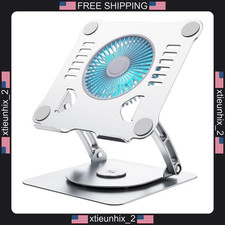 Laptop Cooling Stand with 360° Rotation and Fan for 15 Inch Laptops picture