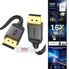 VESA Certified 16K DisplayPort Cable 2.1 6.6FT High-Speed HDMI Compatible picture
