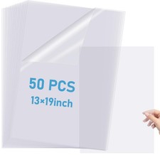 50 PCS 13x19 Inch Waterproof Inkjet Transparency Film Silk Screen Printing picture