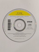 ET-3750 Epson Software PC CD-ROM | Printer Drivers & Epson Scan 2 | Windows/Mac picture