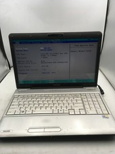 TOSHIBA SATELLITE L505 S6946 - BOOTS TO BIOS - INTEL T6400 - 3GB RAM - READ - BB picture