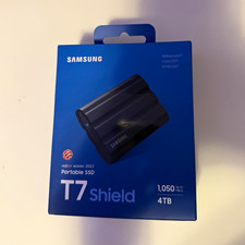 Samsung T7 Shield Portable External SSD Solid State Drive - Black 4TB picture