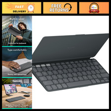 Portable Bluetooth Keyboard for Windows & Android - Ultra-Slim, Lightweight, Gra picture
