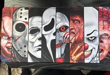 Horror Icons Gaming Desk Mat Mouse Pad picture