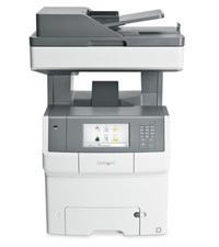 Lexmark X748de Color Laser Fax Copier Scanner Printer - PERFECT CONDITION picture