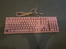 Razer Huntsman Quartz Pink RZ03-0252 Mechanical Wired Keyboard – Tested Used picture