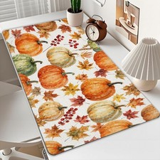 1pc Pumpkin Harvest Anti-Curl Desk Mat Non-Slip Wear-Resistant Mouse Pad Perfe picture