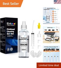 100ml Universal Inkjet Printer Cleaning Kit - For Epson, HP, Canon, Brother picture