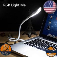 Mini USB LED Laptop Light Bendable Desk Reading Lamp 3 Level Brightness USA  picture