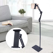 Adjustable Floor Mount Tripod Stand Holder Bracket for 4-11in Tablet iPad Phone picture