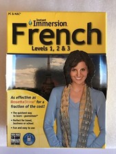 Instant Immersion French Levels 1, 2 & 3 (New in sealed box) picture