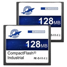 Dogfish Compact Flash Memory Card 128MB 2 Pack Card picture