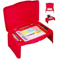 GENERIC AEROLIFE FOLDING LAP DESK - FOLDABLE TABLE FOR WORK, STUDY, -  RED picture