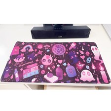 Kawaii Pastel Goth Magic Large Gaming Mouse Pad 23.6